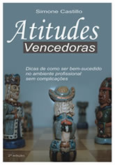 capa do livro ATITUDES VENCEDORAS de Simone Castillo